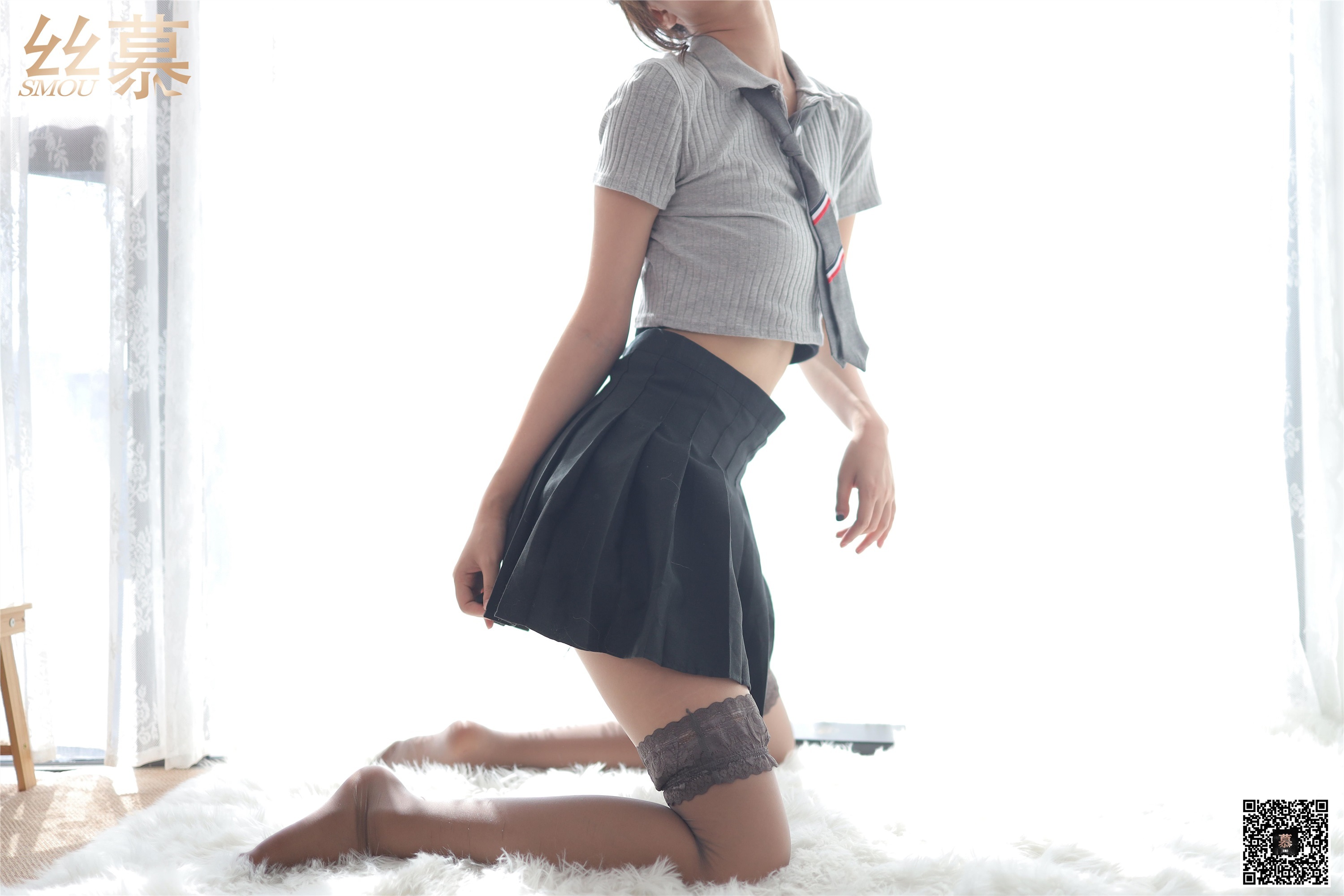 丝慕写真 特写集 TX041《缠在腿上的双丝诱惑-米朵》